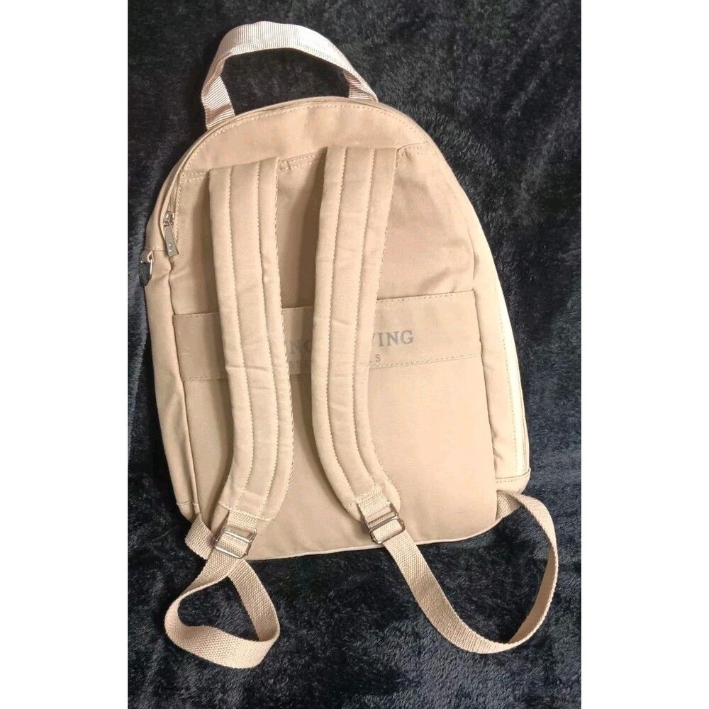 Young Living Essential Oils Convention Backpack Tan Canvas Commuter Laptop Bag - Picture 14 of 14